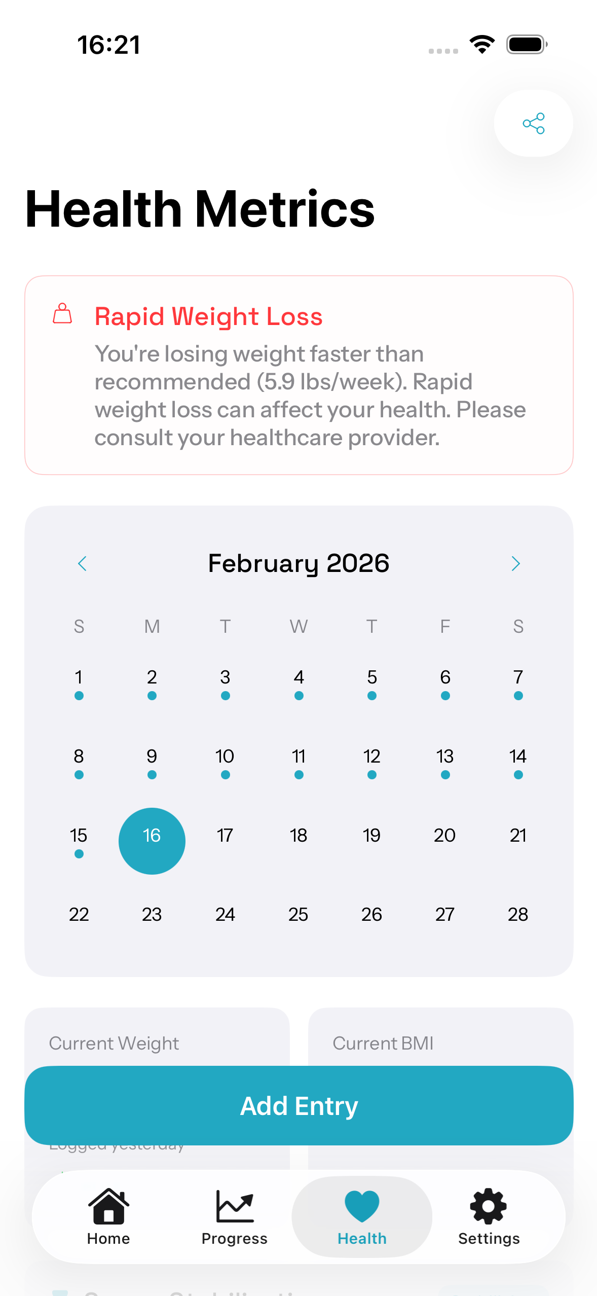Health Metrics
